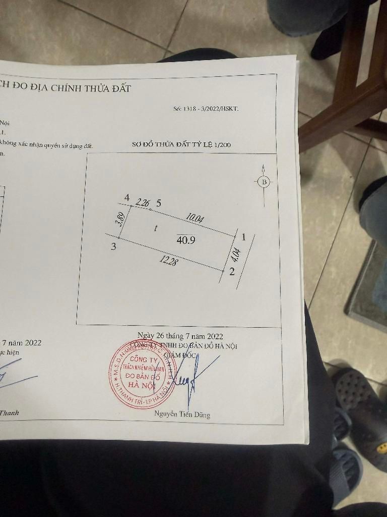 Bán nhà Tân Khai - diện tích 41m2 2 tầng - nhà nhỏ tiền, diện tích rộng - giá 2,3 tỷ