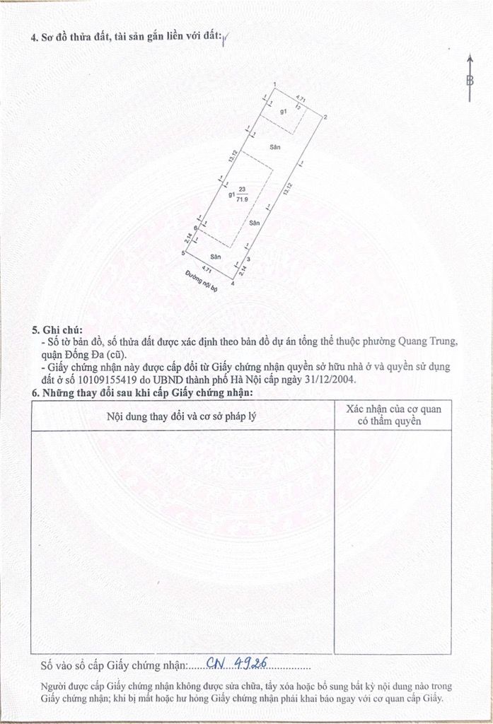 Bán nhà Tây Sơn - diện tích 71.9m2 4 tầng - Lõi Đống Đa - giá 24,2 tỷ