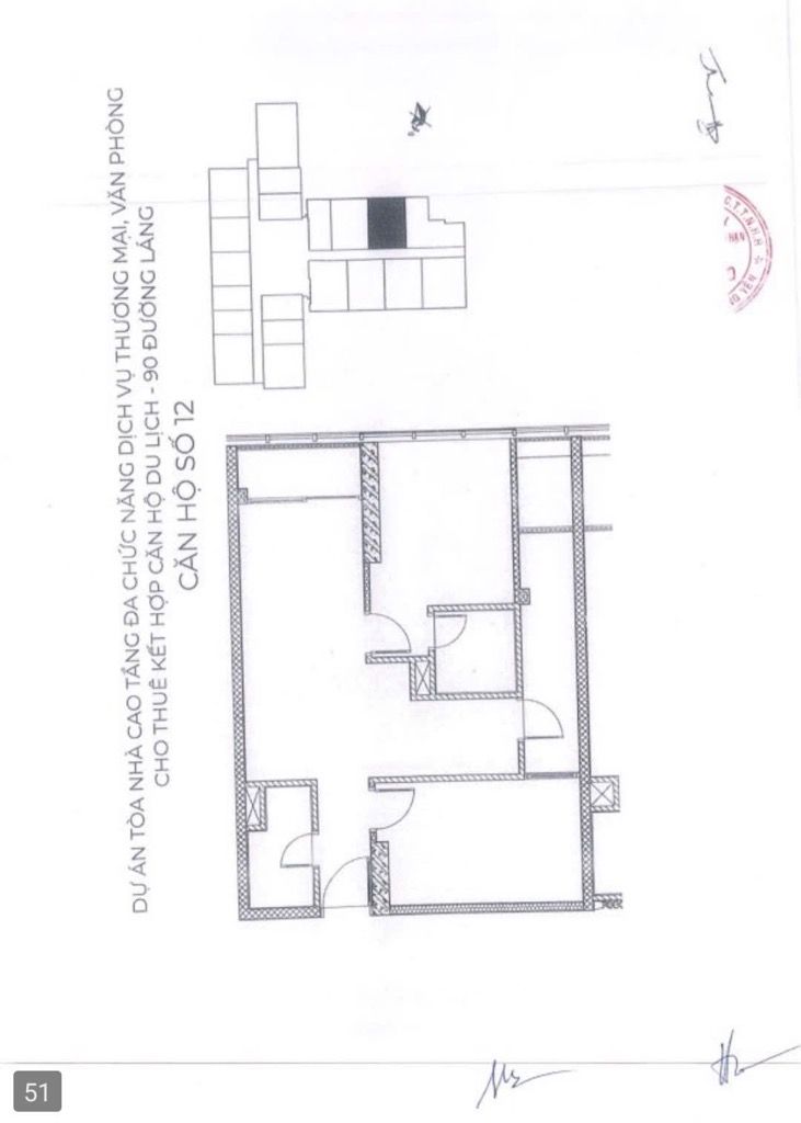 Bán nhà Đường Láng - diện tích 72m2 18 tầng - Căn hộ full nội thất sang trọng - giá 7,45 tỷ