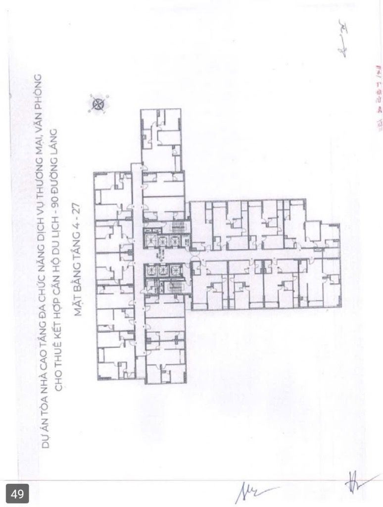 Bán nhà Đường Láng - diện tích 72m2 18 tầng - Căn hộ full nội thất sang trọng - giá 7,45 tỷ