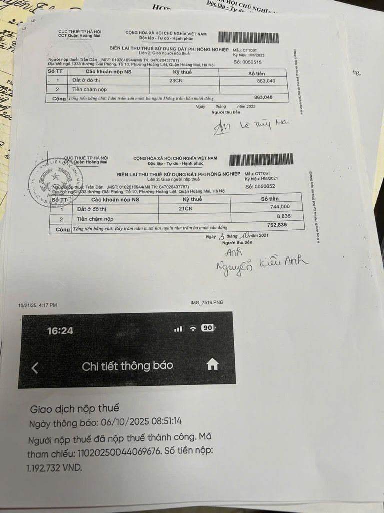 Bán nhà Giải Phóng - diện tích 36m2 2 tầng - Nhà sổ chung 2 tầng xây mới - giá 4,3 tỷ