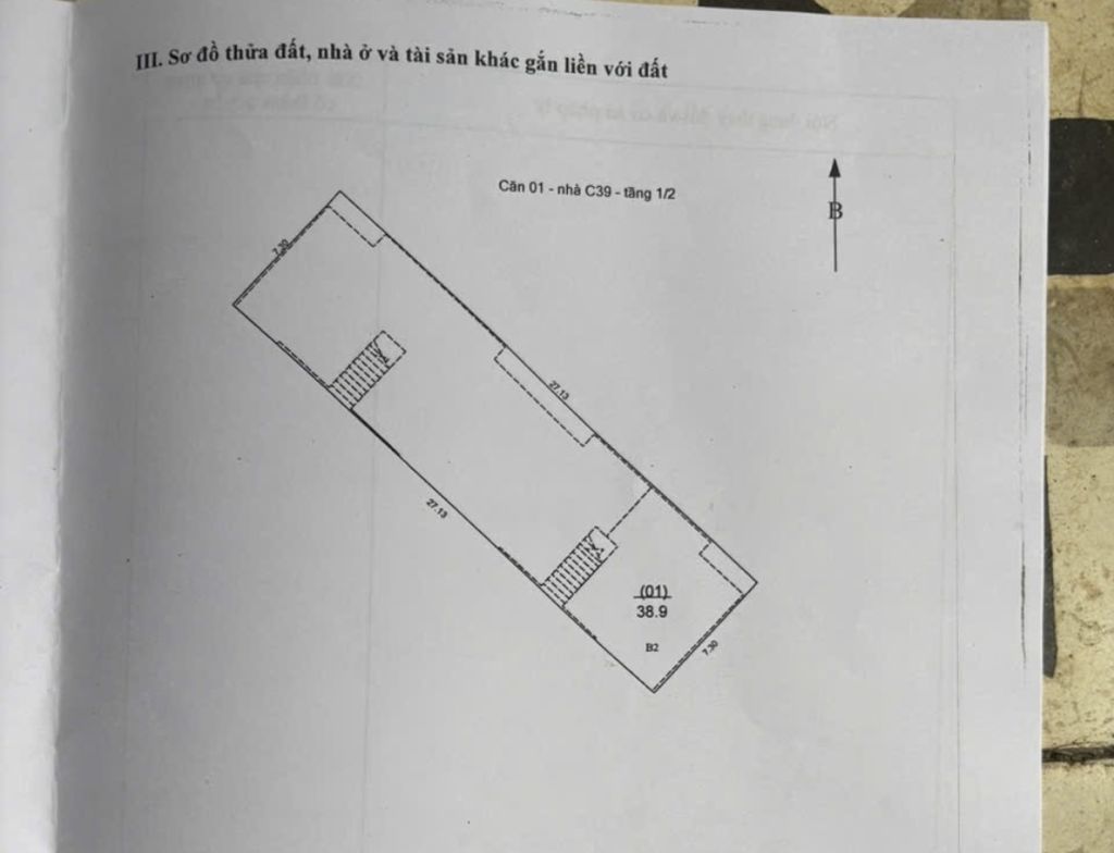 Bán nhà Mai Động - diện tích 200m2 1 tầng - ô tô vào nhà - giá 14,35 tỷ