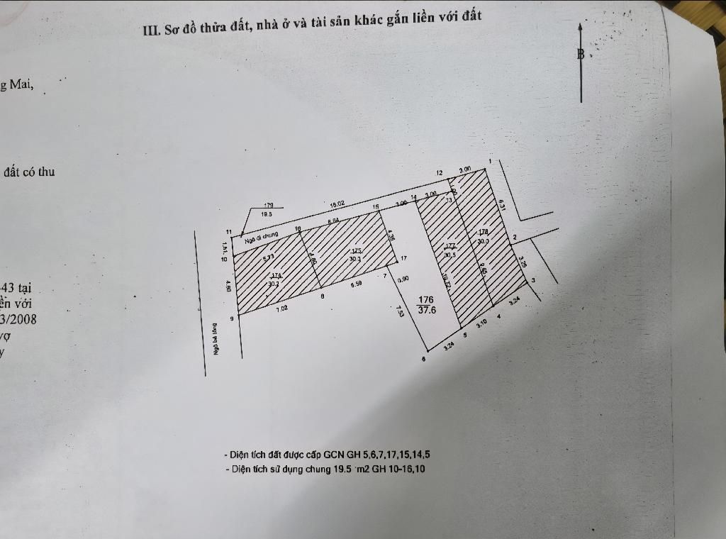Bán nhà Hoàng Mai - diện tích 37m2 5 tầng - gần ô tô - giá 7,9 tỷ