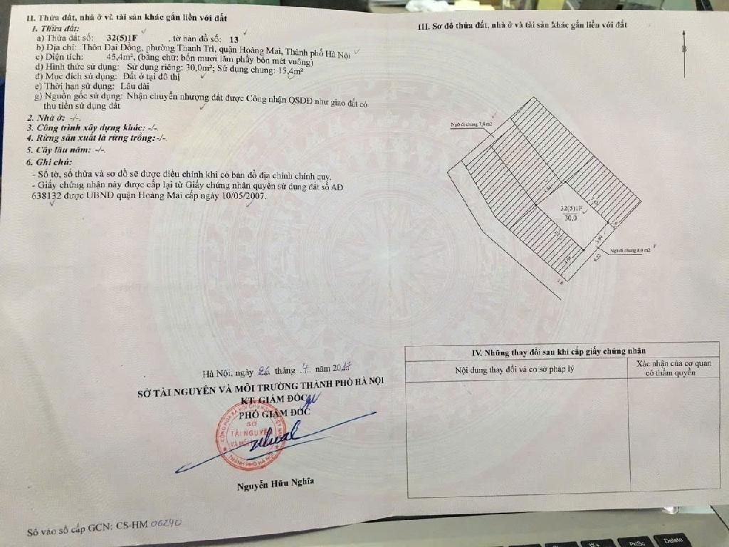 Bán nhà Đại Đồng - diện tích 30m2 4 tầng - ô tô tránh - giá 6,5 tỷ