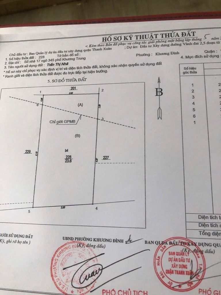 Bán nhà Khương Trung - diện tích 25m2 2 tầng - Kinh doanh - giá 12,9 tỷ