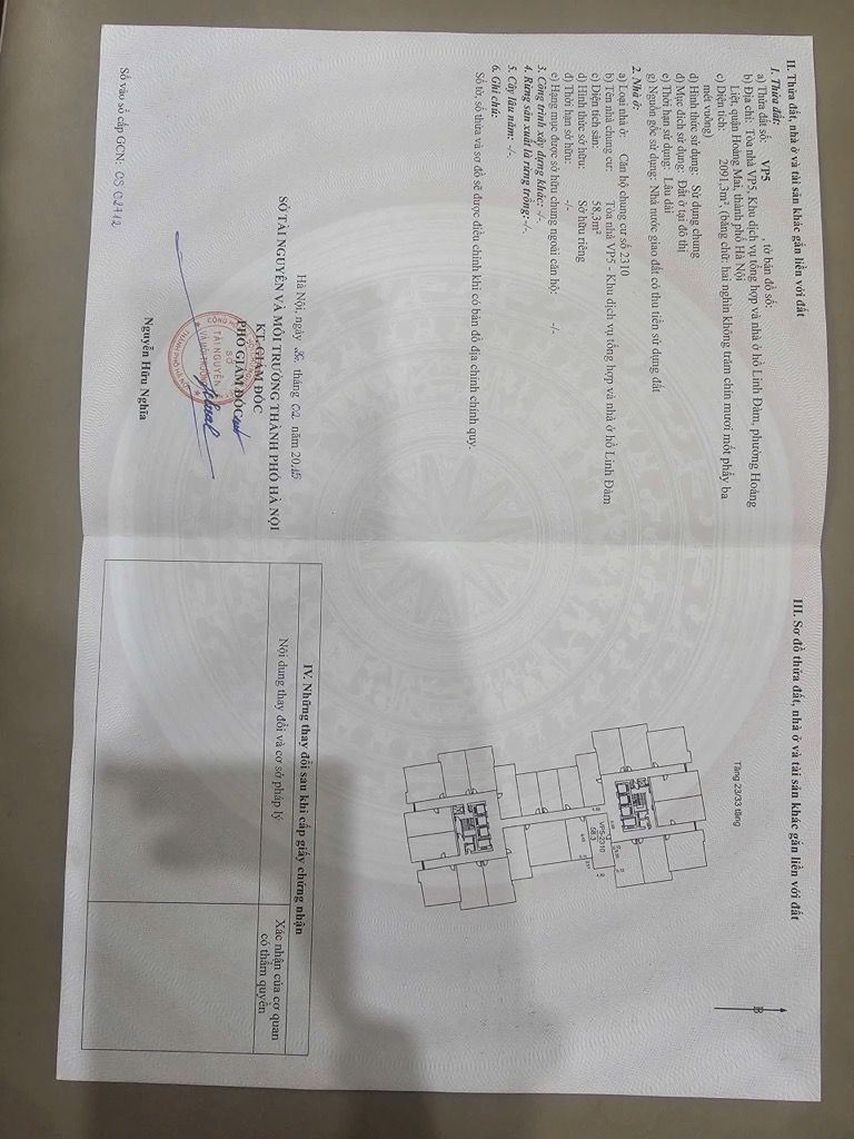 Bán nhà Hồ Linh Đàm - diện tích 58.3m2 1 tầng - Cực hiếm - giá 4,99 tỷ