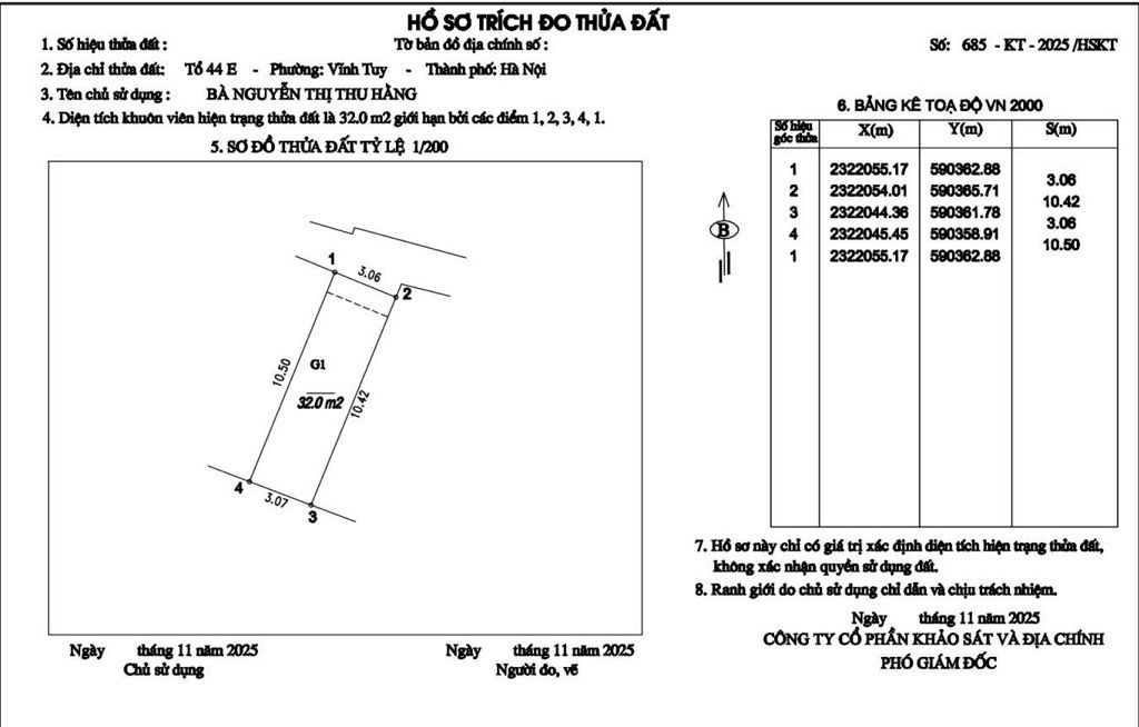 Bán nhà Tân Khai - diện tích 30.4m2 2 tầng - gần Lĩnh Nam - giá 2.6 tỷ