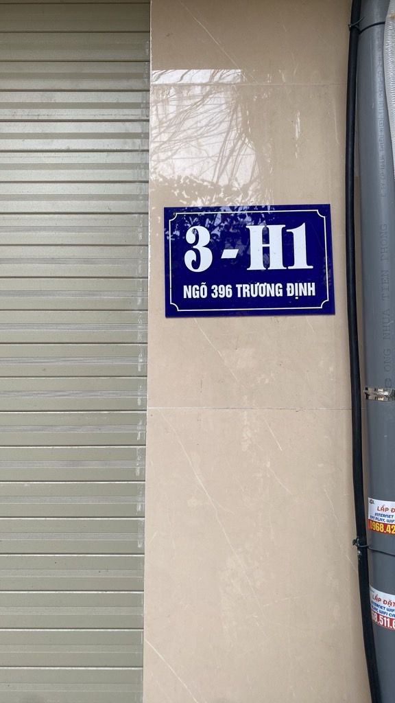 Bán nhà Trương Định - diện tích 52m2 3 tầng - Ô tô đỗ cửa - giá 6,6 tỷ