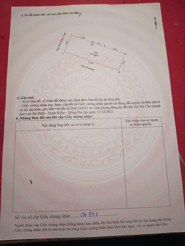 Bán nhà Ngõ chợ khâm Thiên - diện tích 46m2 7 tầng - Ô tô kinh doanh - giá 23,8 tỷ