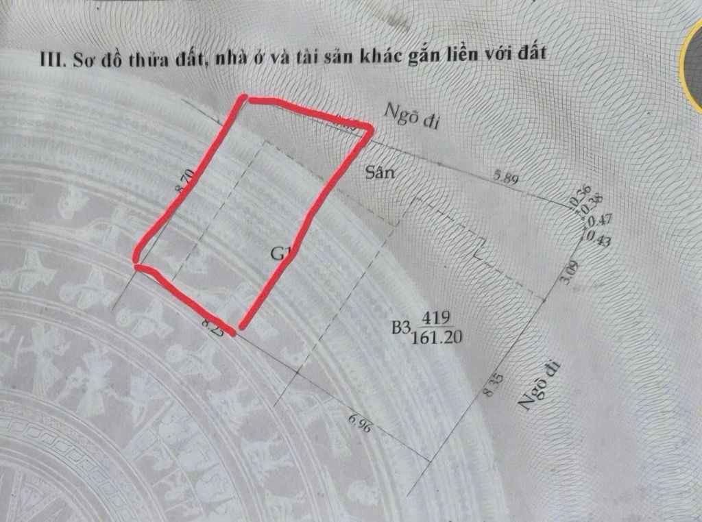 Bán nhà Ngõ Chợ Khâm Thiên - diện tích 50m2 1 tầng - MẶT NGÕ - LÔ GÓC - XÂY TOÀ CHUNG CƯ MINI - giá 12,5 tỷ