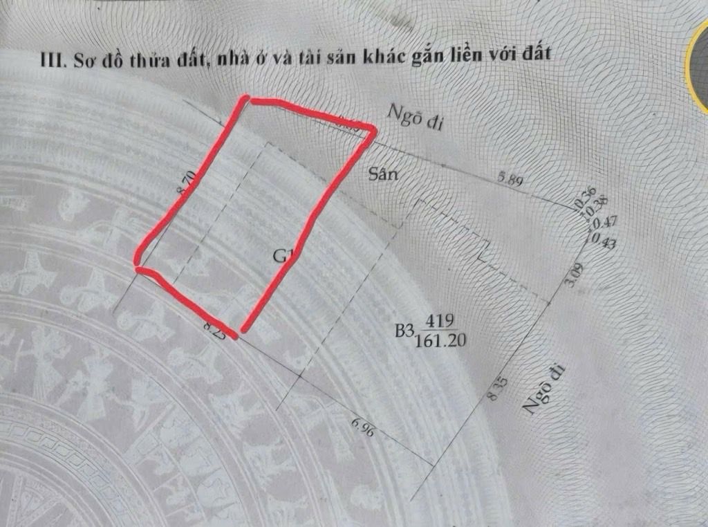Bán nhà Ngõ Chợ Khâm Thiên - diện tích 50m2 1 tầng - MẶT NGÕ - LÔ GÓC - XÂY TOÀ CHUNG CƯ MINI - giá 12,5 tỷ