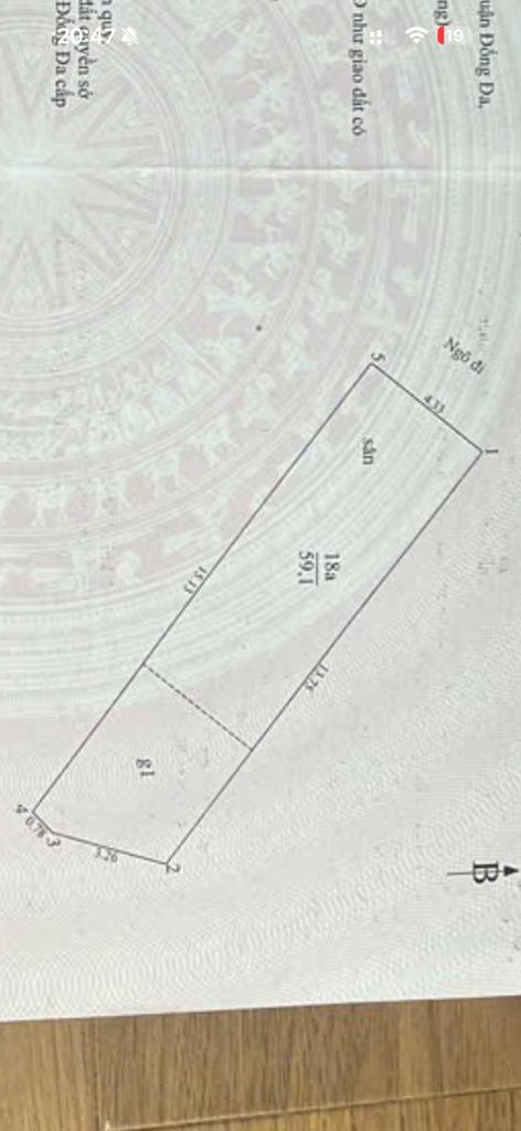 Bán nhà Chợ Khâm Thiên - diện tích 59m2 5 tầng - Ô tô đỗ cửa - giá 17,5 tỷ