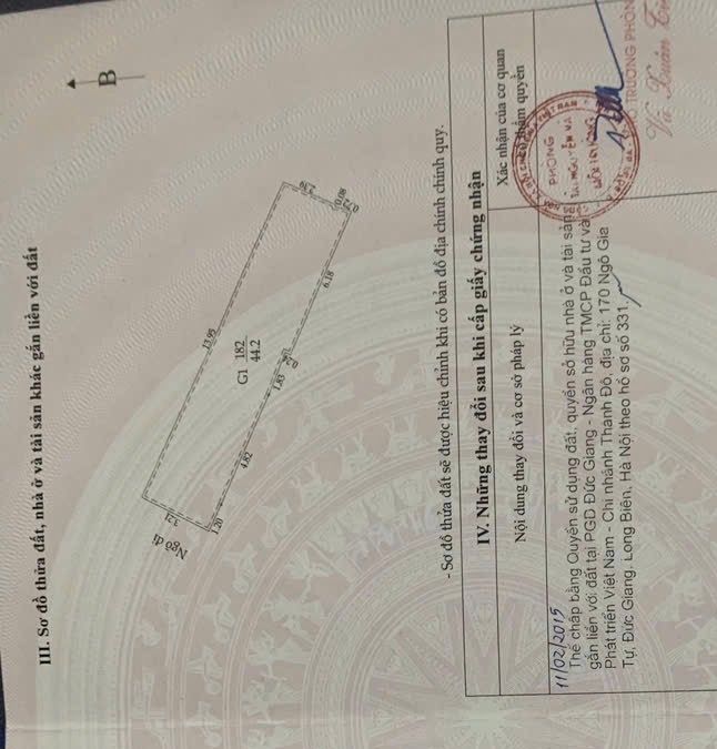 Bán nhà văn hương - diện tích 44.2m2 5 tầng - Ngõ thông tứ tung - giá 12 tỷ