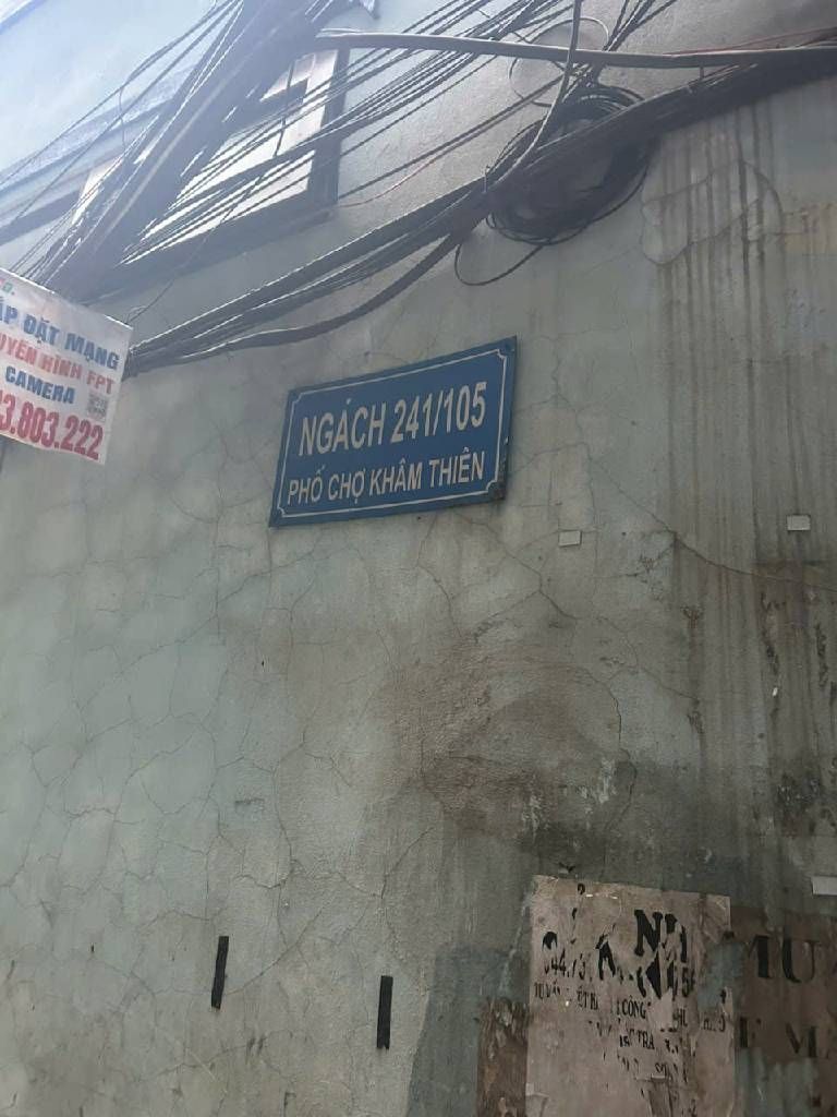 Bán nhà Chợ Khâm Thiên - diện tích 35,5m2 4 tầng - Lô góc, 3 mặt thoáng - giá 12,3 tỷ