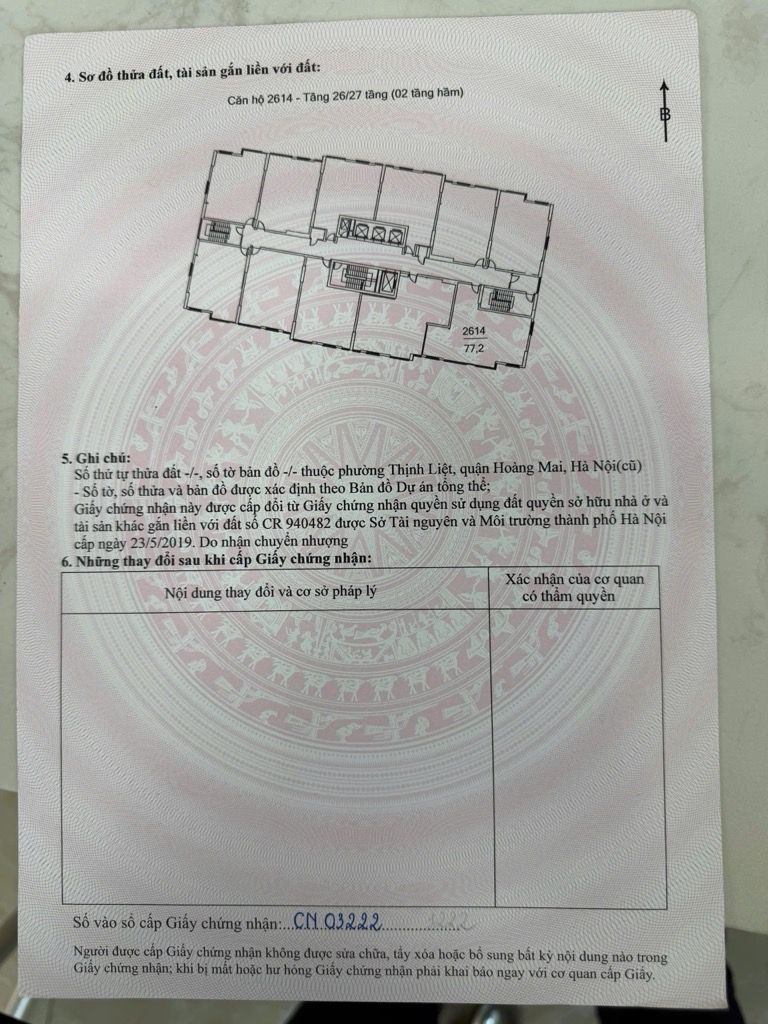 Bán nhà Hồng Hà - diện tích 77.2m2 1 tầng - Căn hộ đẹp lô góc - giá 5,86 tỷ