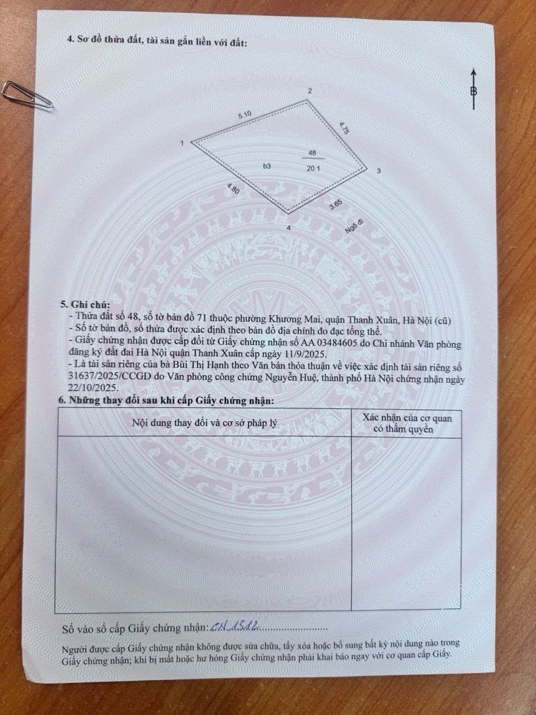 Bán nhà Hoàng Văn Thái - diện tích 20m2 4 tầng - Căn góc 2 mặt ngõ ô tô đỗ - giá 9,9 tỷ