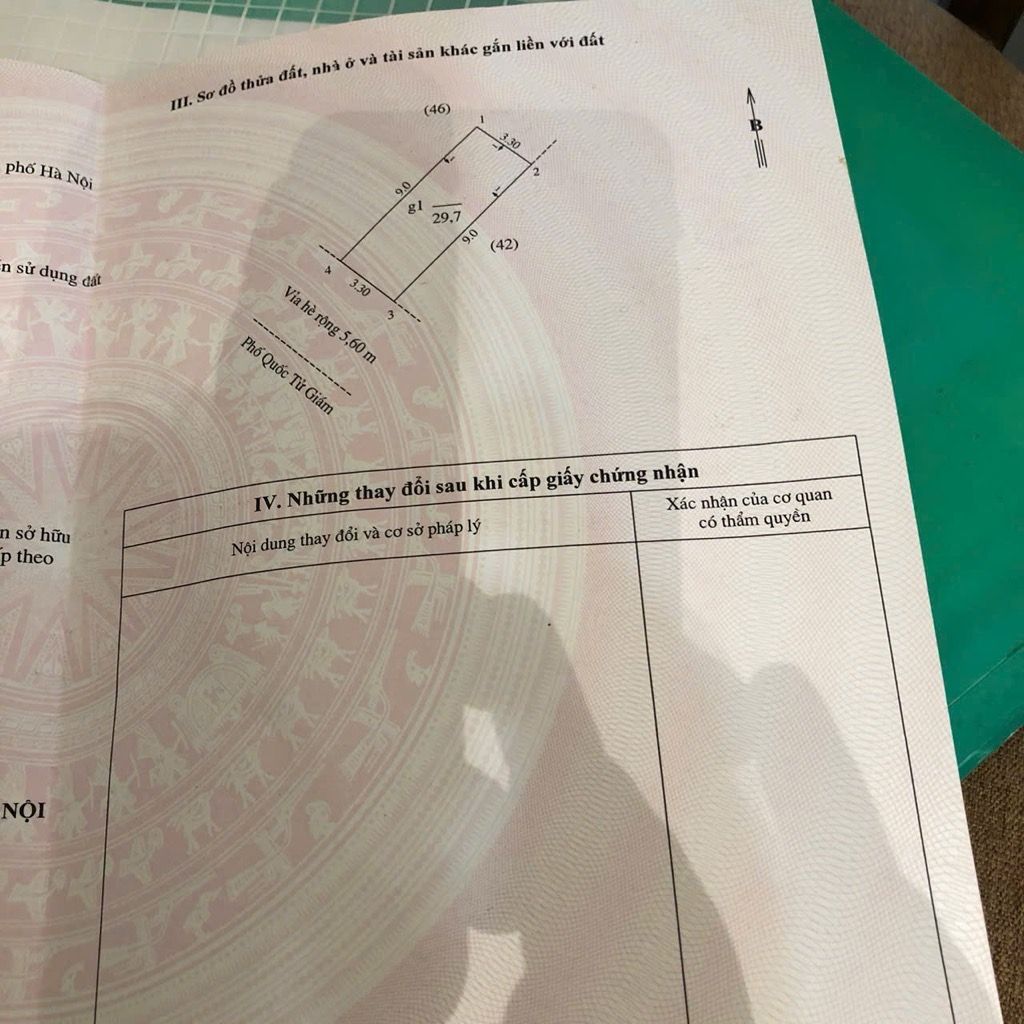 Bán nhà Quốc Tử Giám - diện tích 30m2 3 tầng - MẶT PHỐ VỈA HÈ ĐÁ BÓNG - giá 18 tỷ