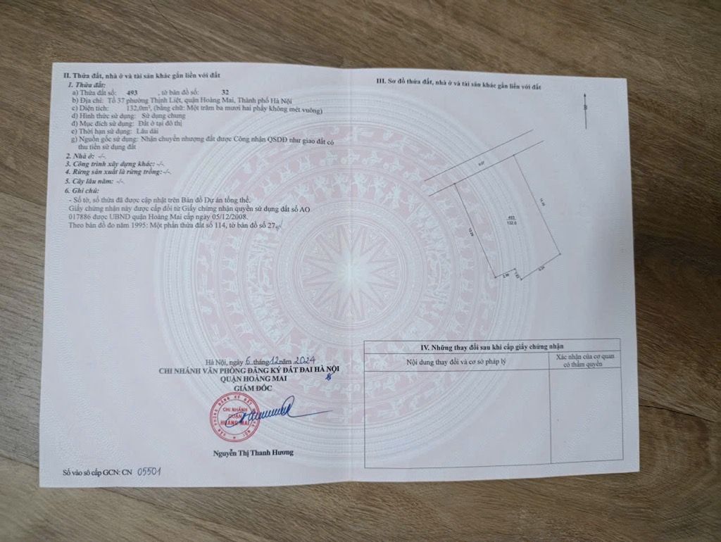 Bán nhà Nguyễn chính - diện tích 23m2 5 tầng - gần ô tô - giá 5,8 tỷ