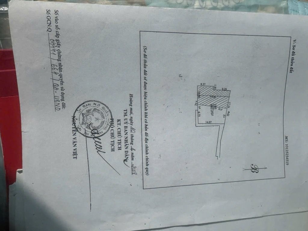 Bán nhà Nguyễn Chính - diện tích 19m2 5 tầng - gần ô tô - giá 3,3 tỷ