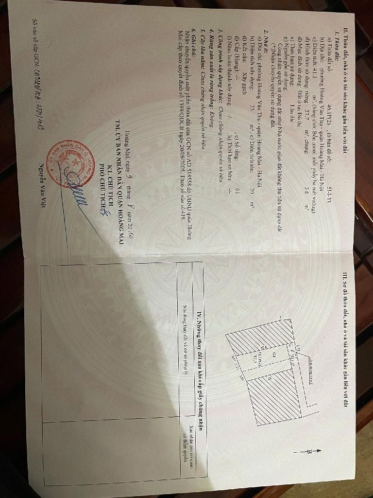 Bán nhà Hoàng Mai - diện tích 37.7m2 5 tầng - CỰC PHẨM HOÀNG MAI - NHÀ NGUYÊN BẢN DÂN XÂY - giá 8,9 tỷ