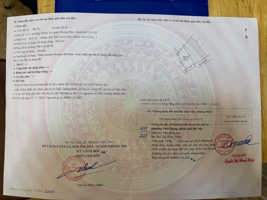 Bán nhà Nguyễn Khoái - diện tích 40m2 5 tầng - Lô Góc Thoáng Trước sau - giá 9,7 tỷ