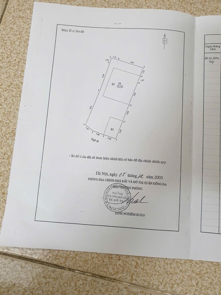 Bán nhà Thịnh Hào - diện tích 70.5m2 3 tầng - vị trí đẹp 20m ra ô tô tránh - giá 11,3 tỷ
