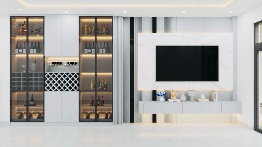 Bán nhà Nguyễn Khoái - diện tích 44.5m2 5 tầng - Nhà mới kính koong, full nội thất - giá 5,8 tỷ