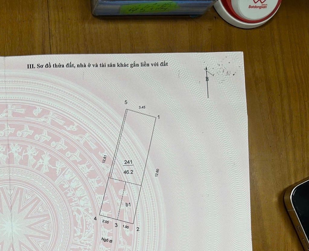 Bán nhà Ngõ Chợ Khâm Thiên - diện tích 46,2m2 4 tầng - Nhà đẹp lung linh, 3 mặt thoáng - giá 8,3 tỷ