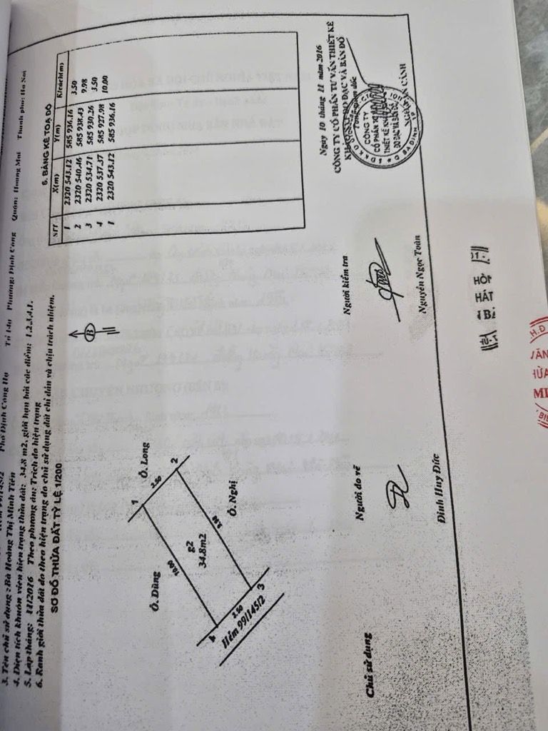 Bán nhà Định Công Hạ - diện tích 35m2 2 tầng - gần hồ - giá 2,6 tỷ