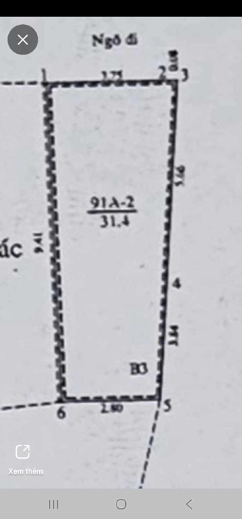 Bán nhà Trần Khát Chân - diện tích 31,4m2 4 tầng - Sổ đỏ chính chủ - giá 8,5 tỷ