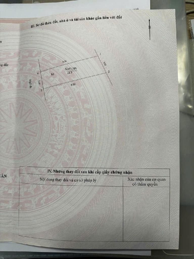 Bán nhà Khương Trung - diện tích 28.7m2 4 tầng - giá 7,25 tỷ