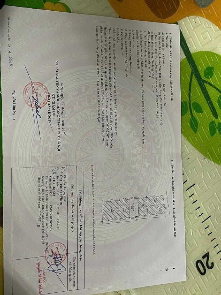 Bán nhà Vĩnh Hưng - diện tích 30m2 6 tầng - Ngõ to sáng thoáng - giá 8,5 tỷ