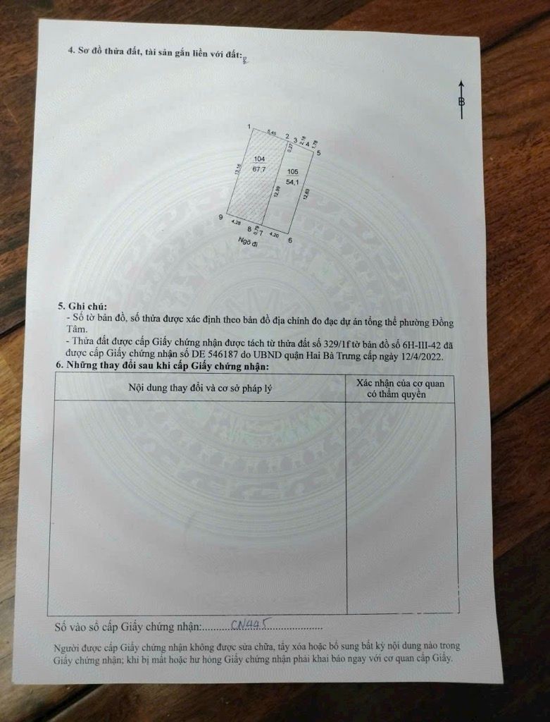 Bán nhà Lê Thanh Nghị - diện tích 54.1m2 7 tầng - Căn hộ cao cấp cho thuê - giá 18,9 tỷ