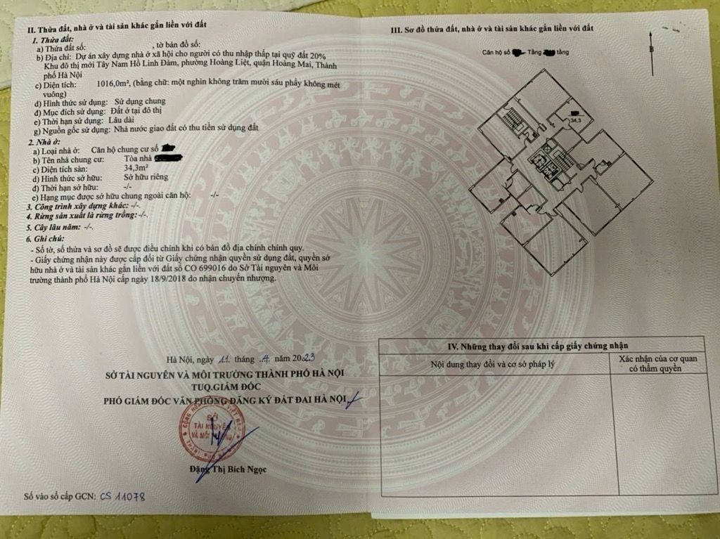 Bán nhà Bằng Liệt - diện tích 34.3m2 3 tầng - Chung cư 2 ngủ, thang máy - giá 3,7 tỷ