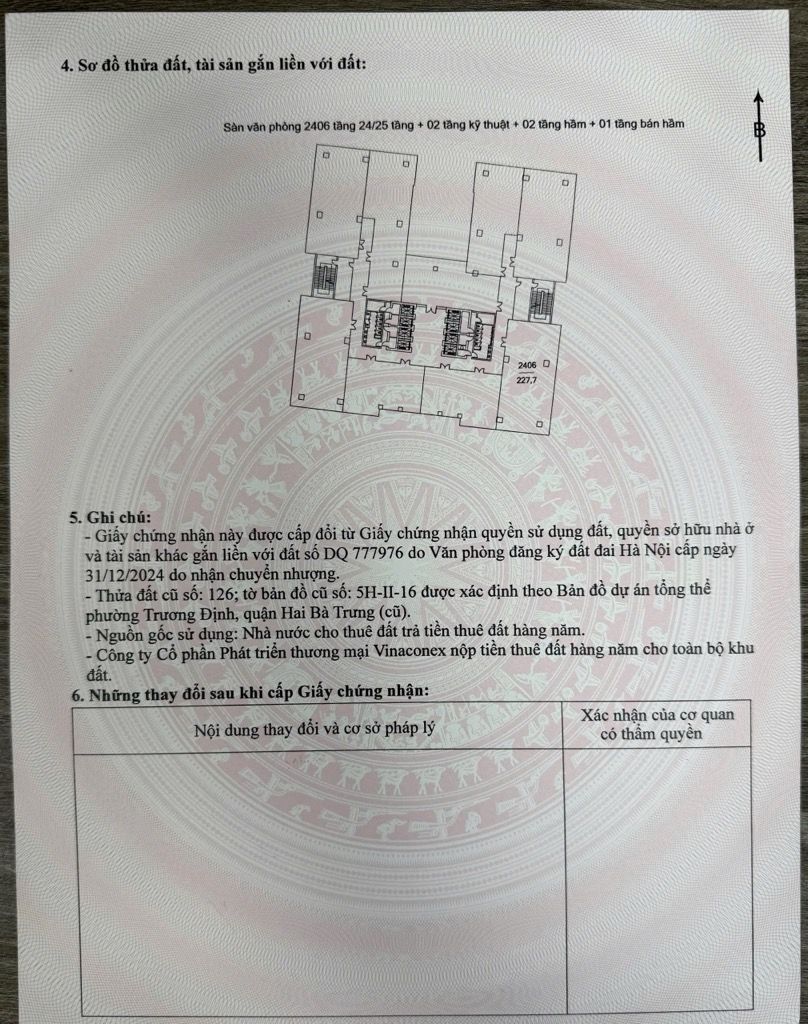 Bán nhà Bạch Mai - diện tích 228m2 1 tầng - Căn góc 4 mặt kính - giá 14,2 tỷ