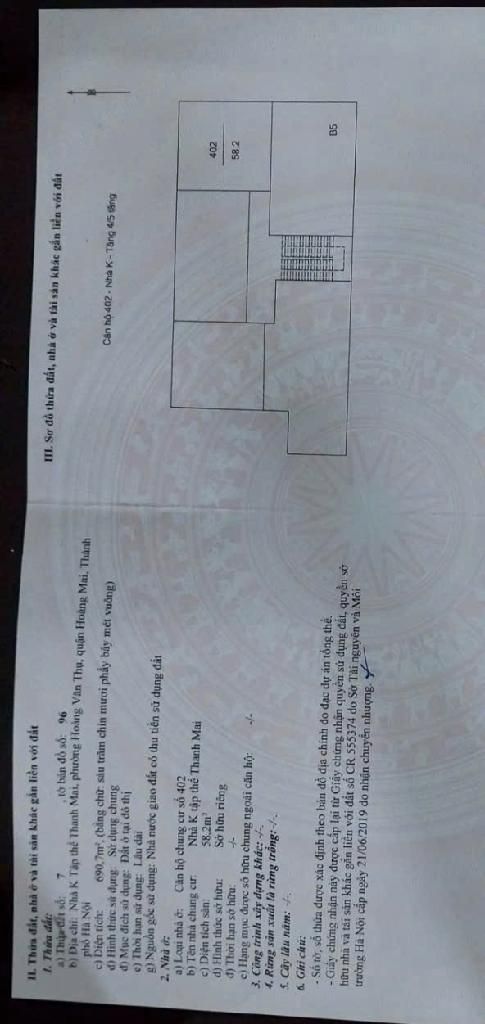 Bán nhà Tam Trinh - diện tích 62m2 4 tầng - CĂN GÓC SÁNG THOÁNG - giá 4,7 tỷ