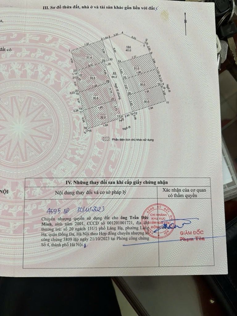 Bán nhà Thịnh Quang - diện tích 40m2 6 tầng - Nhà xây mới có GPXD thang máy xịn - giá 11,6 tỷ