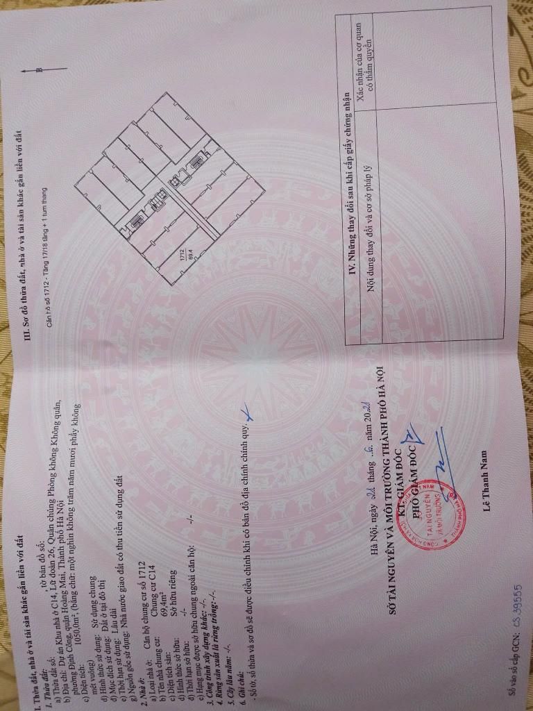 Bán nhà Bùi Xương Trạch - diện tích 69.4m2 17 tầng - Lô góc - giá 5,6 tỷ