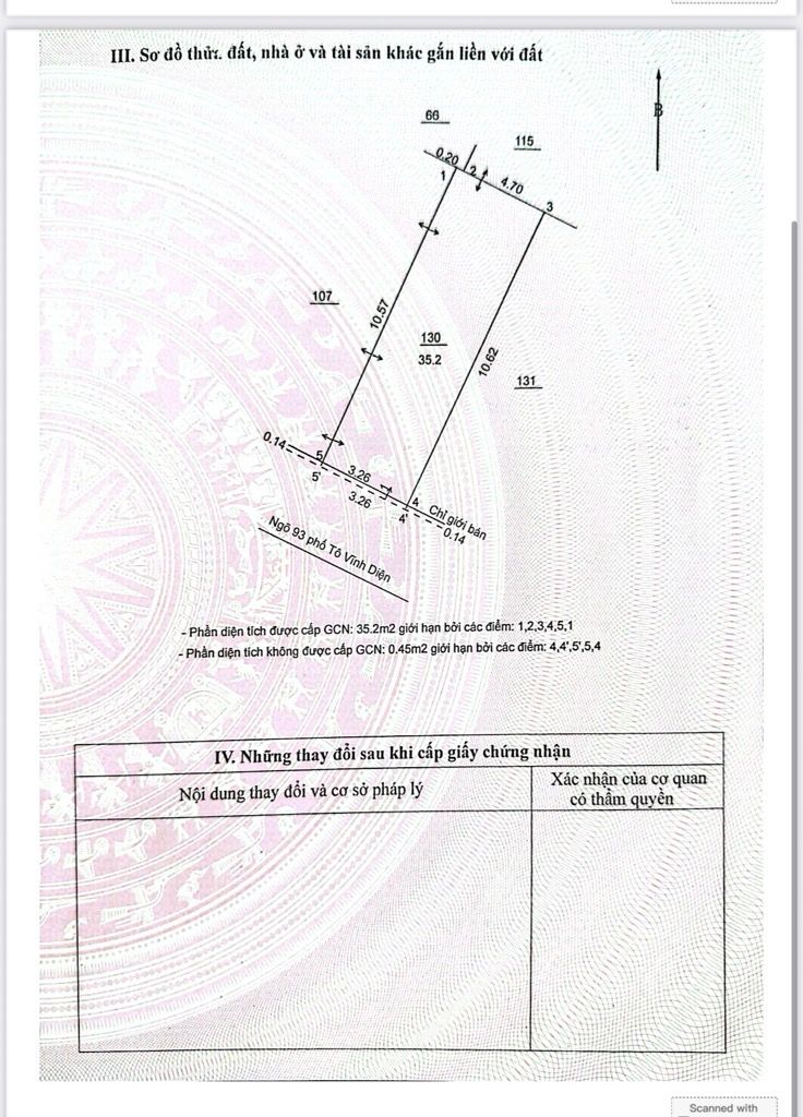 Bán nhà Tô Vĩnh Diện - diện tích 35.2m2 7 tầng - Ô tô vào nhà - giá 15,75 tỷ