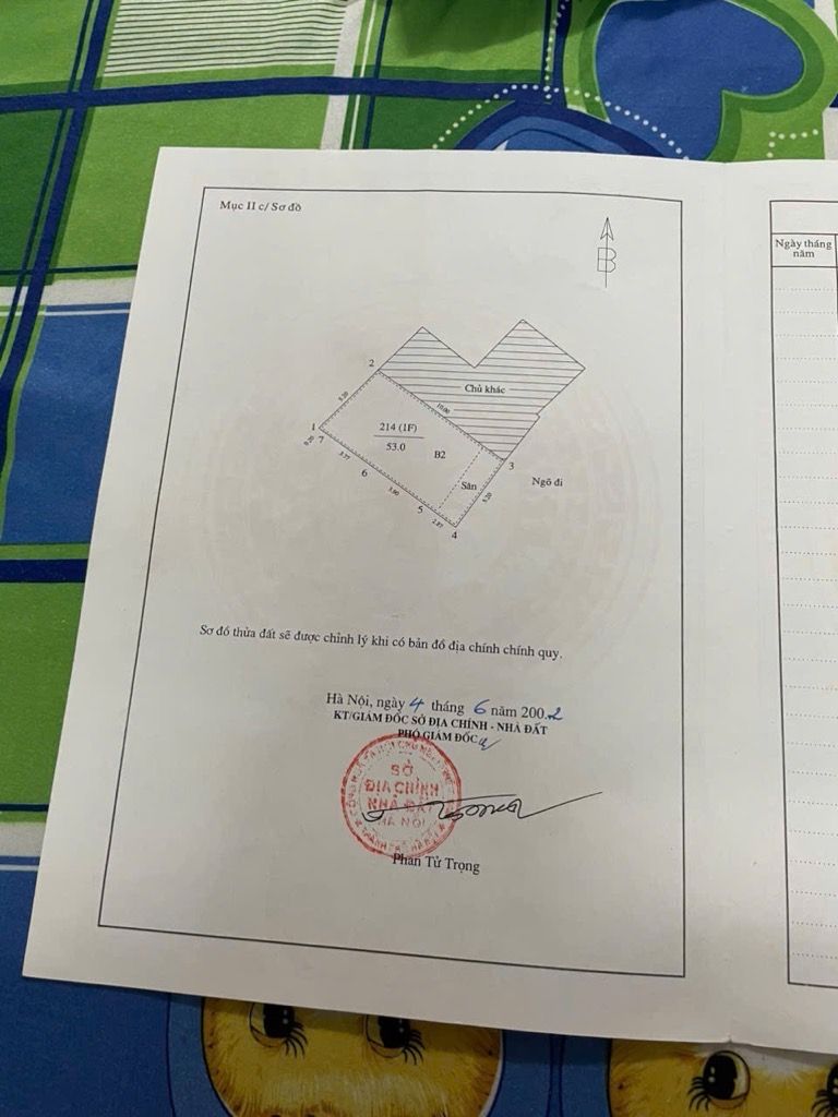 Bán nhà Trần Đại Nghĩa - diện tích 53m2 4 tầng - Mặt ngõ thông - giá 16,8 tỷ