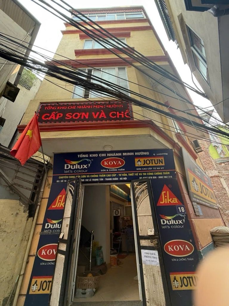 Bán nhà Lê Trọng Tấn - diện tích 45.9m2 4 tầng - ô tô tránh - giá 17,5 tỷ