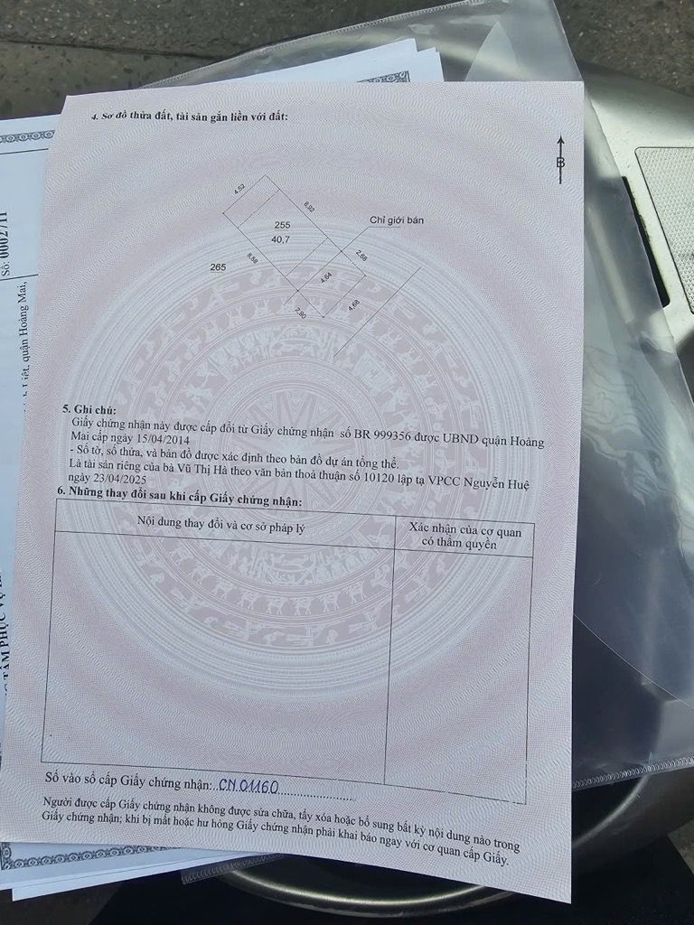 Bán nhà Định Công Thượng - diện tích 40.7m2 5 tầng - Mặt phố kinh doanh sầm uất - giá 19 tỷ