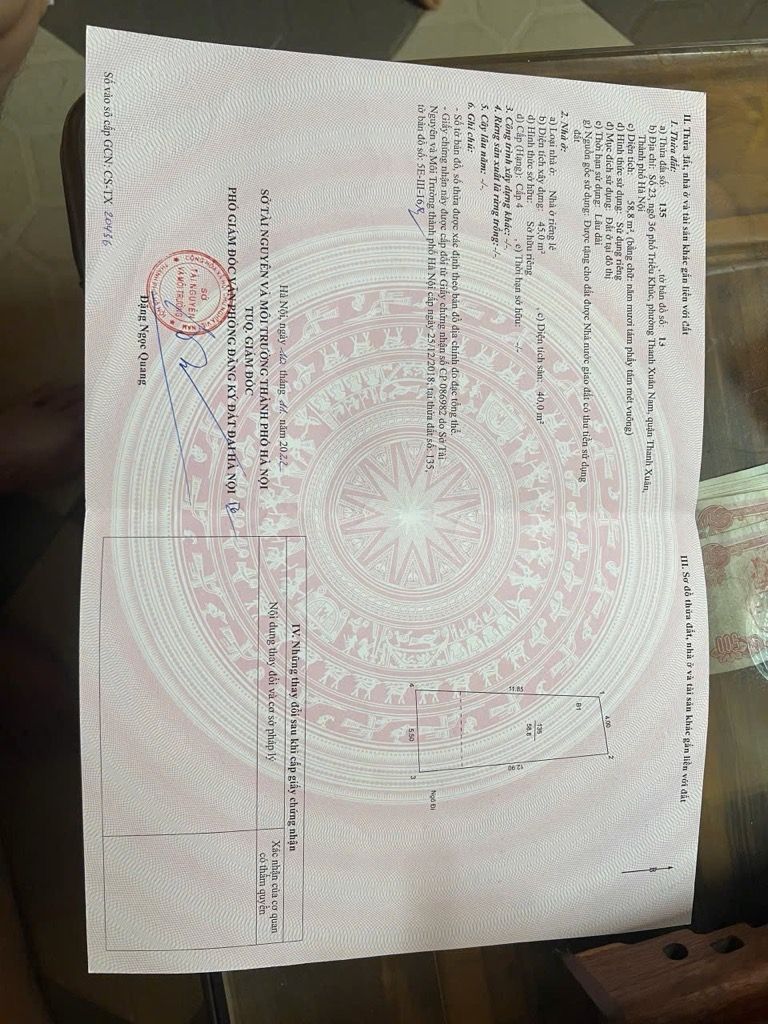 Bán nhà Triều Khúc - diện tích 59m2 1 tầng - Lô góc - giá 10,8 tỷ