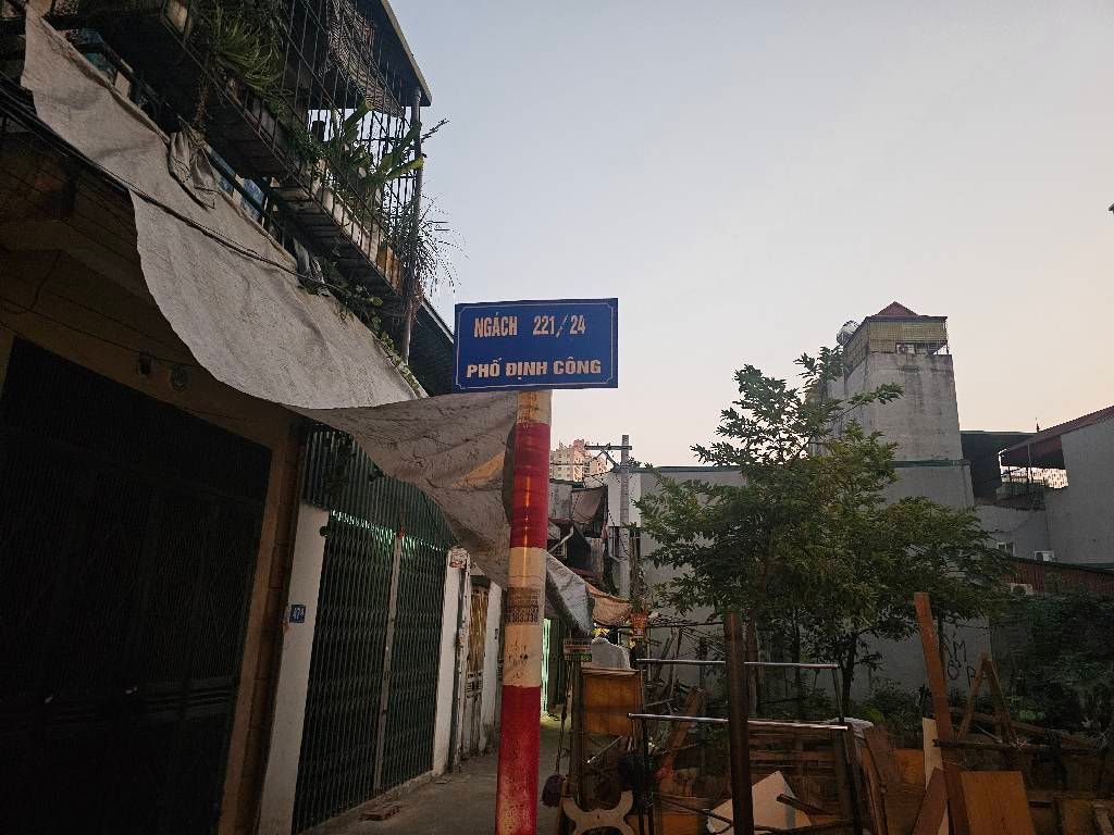 Bán nhà Định Công Hạ - diện tích 61m2 1 tầng - gần ô tô tránh - giá 1,78 tỷ