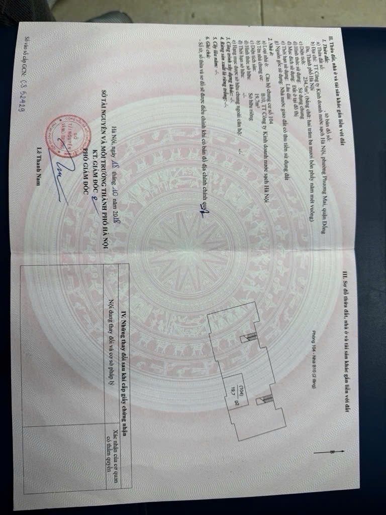 Bán nhà Phương Mai - diện tích 60m2 1 tầng - Căn tập thể vị trí trung tâm - giá 3,65 tỷ