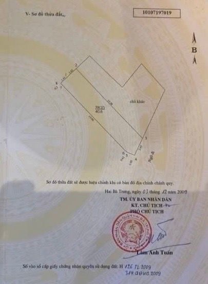 Bán nhà Nguyễn Khoái - diện tích 41m2 3 tầng - gần phố, tiện ích đầy đủ - giá 9,5 tỷ