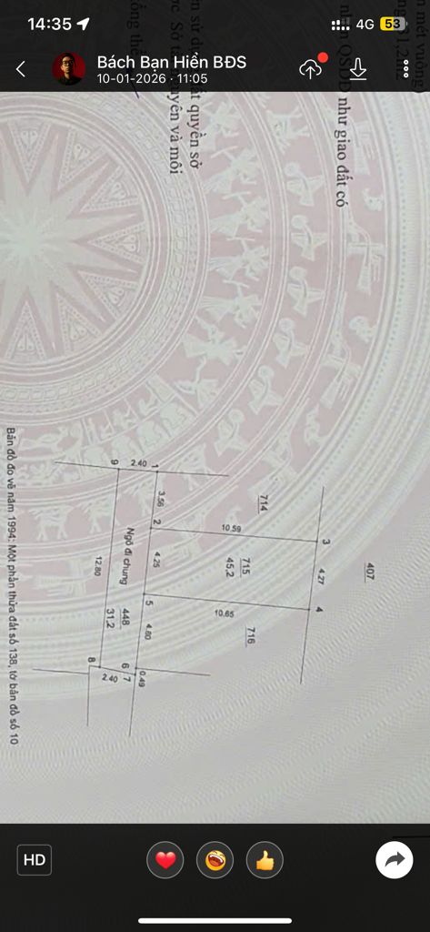 Bán nhà Định Công Thượng - diện tích 45m2 4 tầng - gần ô tô - giá 12 tỷ