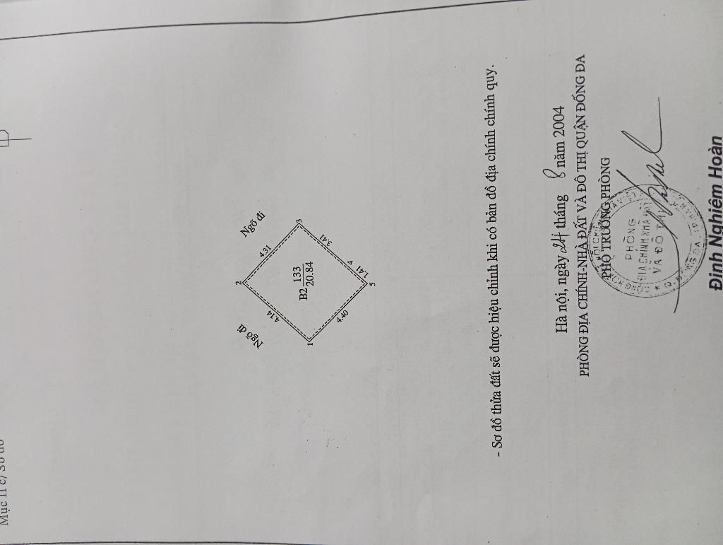 Bán nhà Kim Hoa - diện tích 20m2 5 tầng - Ô tô đỗ cửa - giá 7,35 tỷ