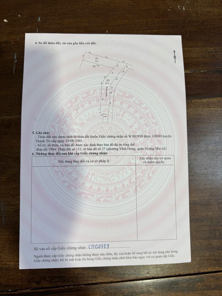 Bán nhà Đông Thiên - diện tích 54.3m2 1 tầng - Đất Nằm Vị trí ngõ thông hai đầu - giá 10,7 tỷ