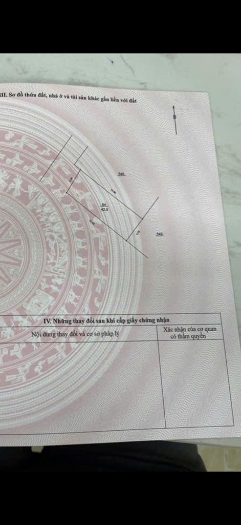 Bán nhà Thuý Lĩnh - diện tích 42.9m2 3 tầng - Ngõ ô tô tránh - giá 7,5 tỷ